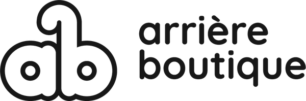 Logo arrière boutique